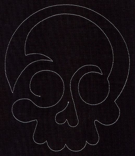 Quilting Skull (Single Run)