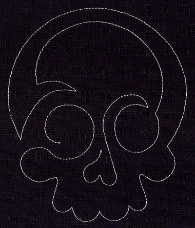 Quilting Skull (Single Run)