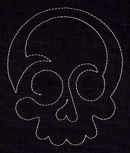 Quilting Skull (Single Run)