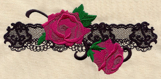 Roses and Lace Border