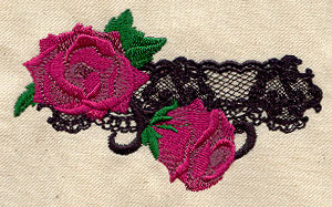 Roses and Lace Border