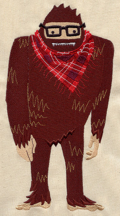 Hipster Sasquatch