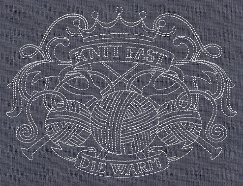 Knitting Crest