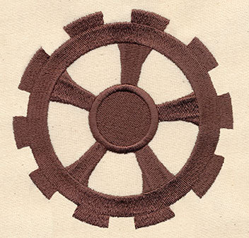 Steampunk Letter O - Uppercase