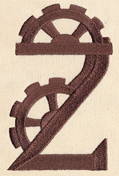 Steampunk Number 2 - Embellished