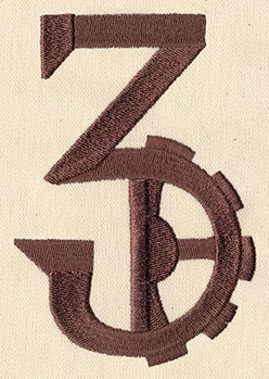 Steampunk Number 3 - Embellished