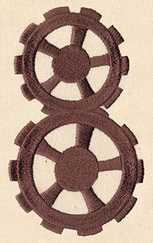 Steampunk Number 8 - Embellished