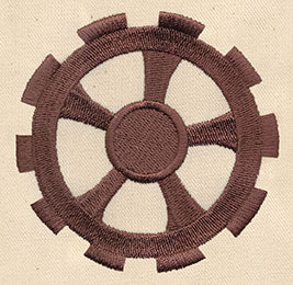 Steampunk Letter O - Uppercase