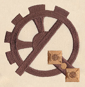 Steampunk Letter Q - Uppercase