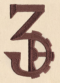 Steampunk Number 3 - Embellished