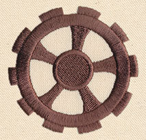 Steampunk Letter O - Uppercase