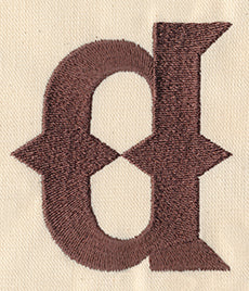 Steampunk Letter A - Lowercase