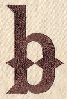 Steampunk Letter B - Lowercase