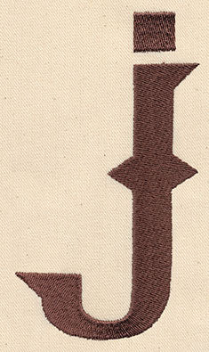 Steampunk Letter J - Lowercase