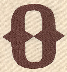Steampunk Letter O - Lowercase