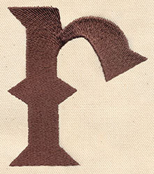 Steampunk Letter R - Lowercase