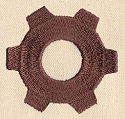 Steampunk Punctuation - Asterisk