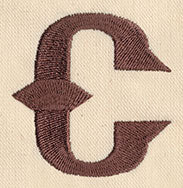 Steampunk Letter C - Lowercase
