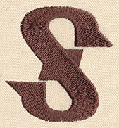 Steampunk Letter S - Lowercase