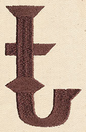 Steampunk Letter T - Lowercase