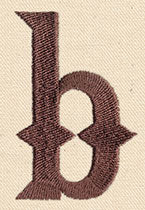 Steampunk Letter B - Lowercase