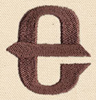 Steampunk Letter E - Lowercase