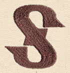 Steampunk Letter S - Lowercase