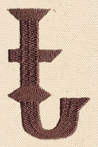 Steampunk Letter T - Lowercase