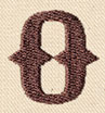 Steampunk Letter O - Lowercase