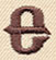 Steampunk Letter E - Lowercase