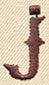 Steampunk Letter J - Lowercase