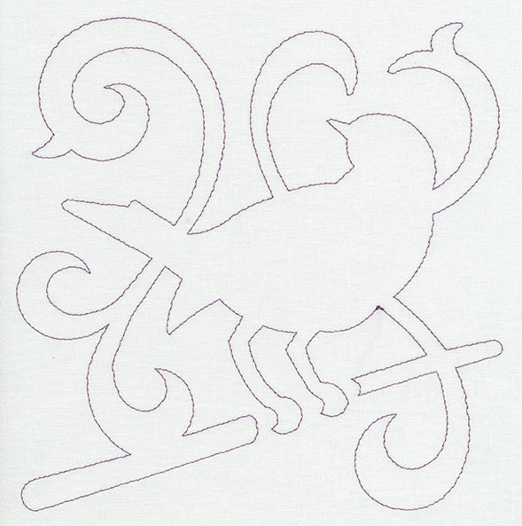 Quilting Bird (Single Run)