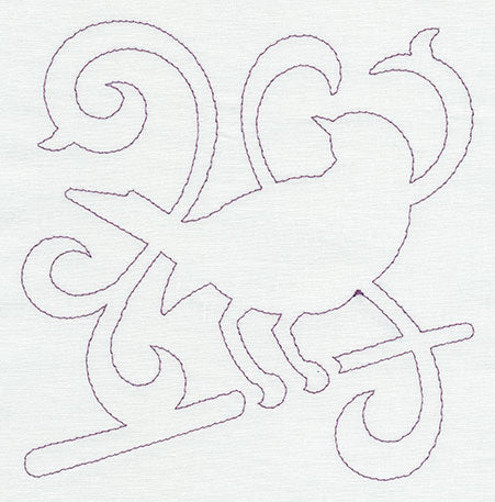 Quilting Bird (Single Run)