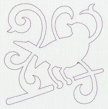 Quilting Bird (Single Run)