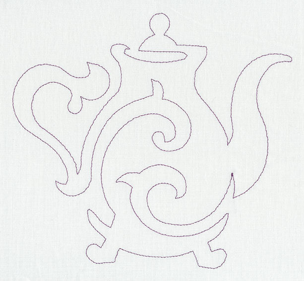 Quilting Teapot (Single Run)