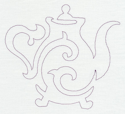 Quilting Teapot (Single Run)