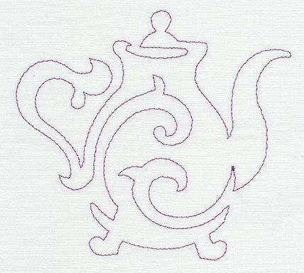 Quilting Teapot (Single Run)