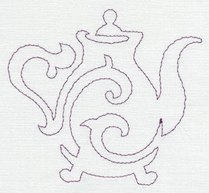 Quilting Teapot (Single Run)