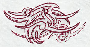 Lucky 7 Tribal Swirl