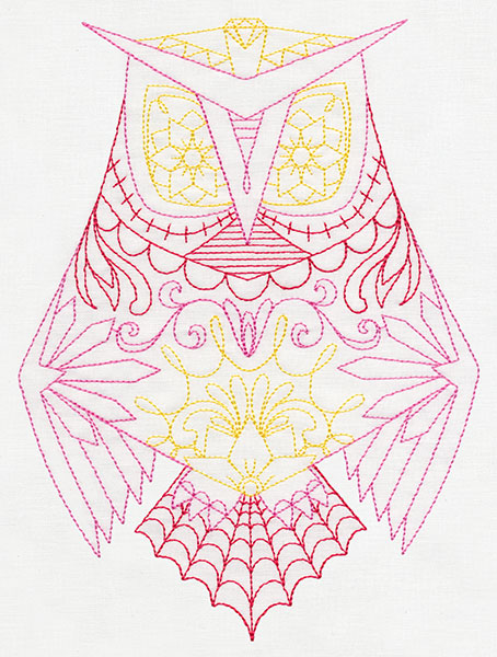 Dia de los Muertos Owl