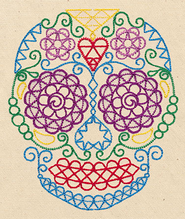 Sassy Sugar Skull