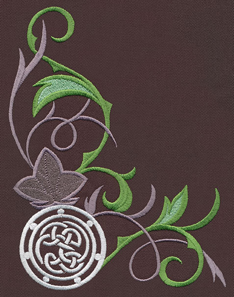 Elven Court Knotwork Corner