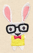 Hipster Bunny