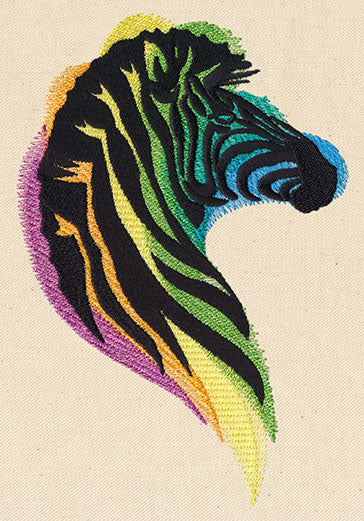 Rainbow Zebra