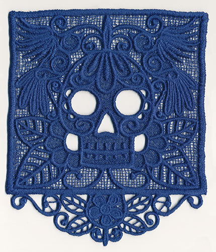 Papel Picado Skull (Lace)