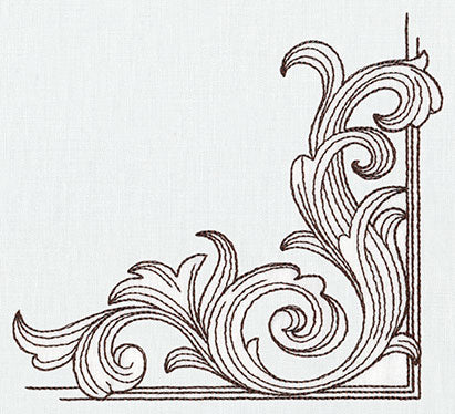 Miniature Menagerie Engraved Corner