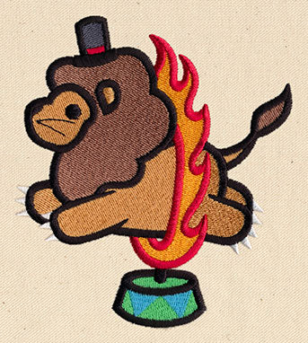 Too Cute Circus - Leaping Lion