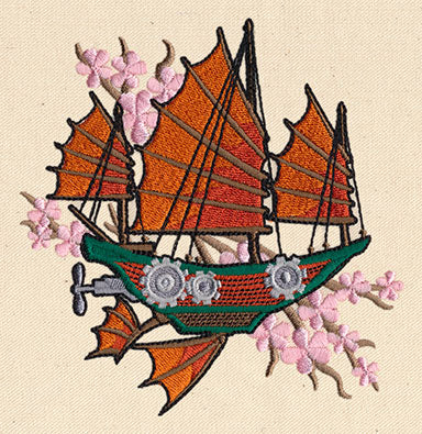 Cherry Blossom Ship