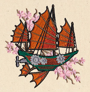 Cherry Blossom Ship