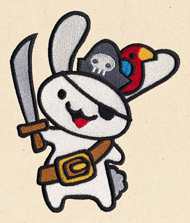 Adorable Adventure - Pirate Bunny